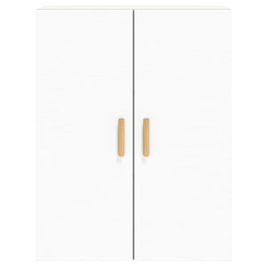 vidaXL Wall Mounted Cabinets 2 pcs White Engineered Wood