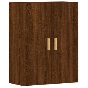 vidaXL Wall Mounted Cabinets 2 pcs Brown Oak Engineered Wood