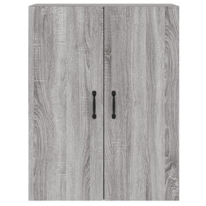 vidaXL Wall Mounted Cabinets 2 pcs Grey Sonoma Engineered Wood