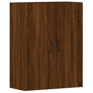 vidaXL Wall Mounted Cabinets 2 pcs Brown Oak Engineered Wood