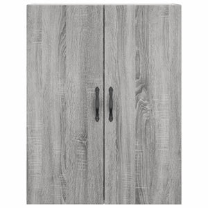 vidaXL Wall Mounted Cabinets 2 pcs Grey Sonoma Engineered Wood