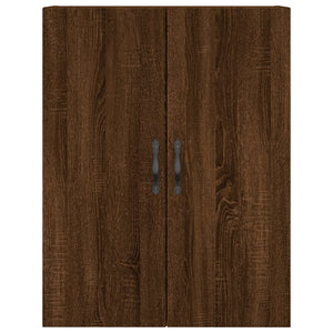 vidaXL Wall Mounted Cabinets 2 pcs Brown Oak Engineered Wood