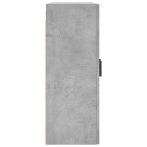 vidaXL Wall Mounted Cabinets 2 pcs Concrete Grey Engineered Wood