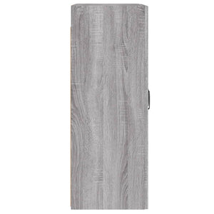 vidaXL Wall Mounted Cabinets 2 pcs Grey Sonoma Engineered Wood