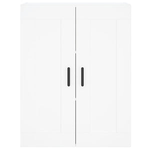 vidaXL Wall Mounted Cabinets 2 pcs White Engineered Wood