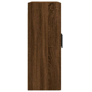 vidaXL Wall Mounted Cabinets 2 pcs Brown Oak Engineered Wood