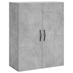 vidaXL Highboard Concrete Grey 69.5x34x180 cm Engineered Wood