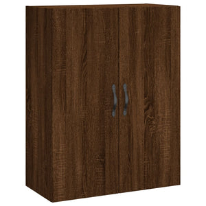 vidaXL Highboard Brown Oak 69.5x34x180 cm Engineered Wood