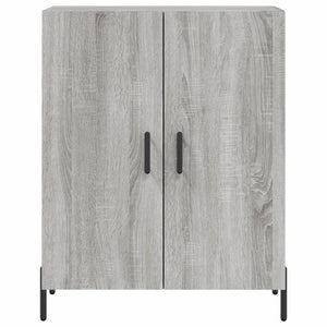 vidaXL Highboard Grey Sonoma 69.5x34x180 cm Engineered Wood