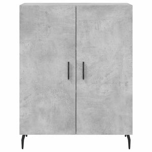 vidaXL Highboard Concrete Grey 69.5x34x180 cm Engineered Wood