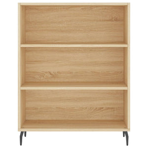 vidaXL Highboard Sonoma Oak 69.5x34x180 cm Engineered Wood