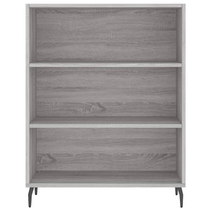 vidaXL Highboard Grey Sonoma 69.5x34x180 cm Engineered Wood