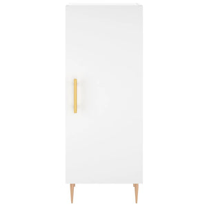 vidaXL Highboard White 34.5x34x180 cm Engineered Wood