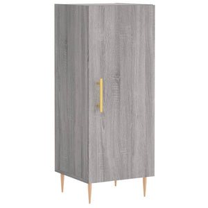 vidaXL Highboard Grey Sonoma 34.5x34x180 cm Engineered Wood