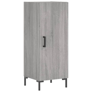 vidaXL Highboard Grey Sonoma 34.5x34x180 cm Engineered Wood