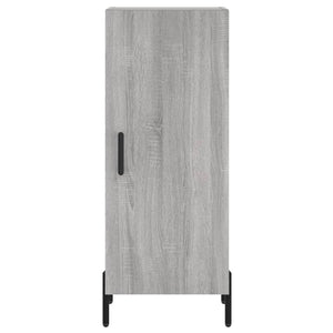 vidaXL Highboard Grey Sonoma 34.5x34x180 cm Engineered Wood