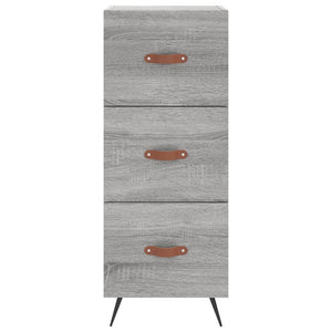 vidaXL Highboard Grey Sonoma 34.5x34x180 cm Engineered Wood