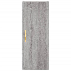 vidaXL Highboard Grey Sonoma 34.5x34x180 cm Engineered Wood