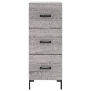 vidaXL Highboard Grey Sonoma 34.5x34x180 cm Engineered Wood