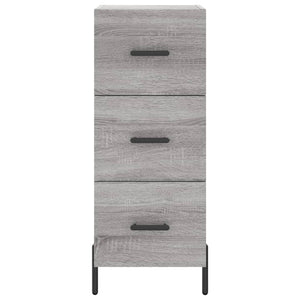 vidaXL Highboard Grey Sonoma 34.5x34x180 cm Engineered Wood