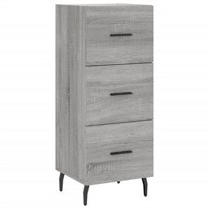 vidaXL Highboard Grey Sonoma 34.5x34x180 cm Engineered Wood