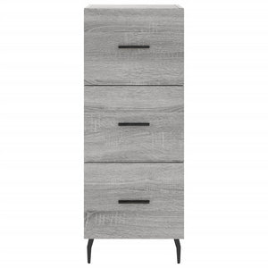 vidaXL Highboard Grey Sonoma 34.5x34x180 cm Engineered Wood