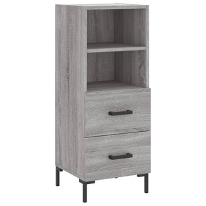 vidaXL Highboard Grey Sonoma 34.5x34x180 cm Engineered Wood