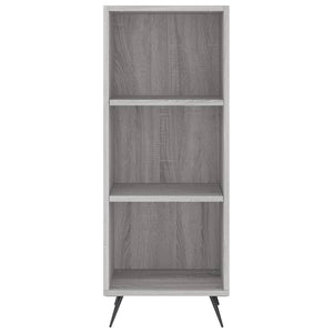 vidaXL Highboard Grey Sonoma 34.5x34x180 cm Engineered Wood