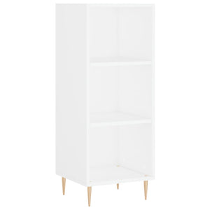 vidaXL Highboard White 34.5x34x180 cm Engineered Wood