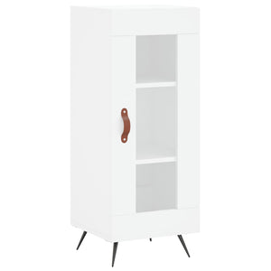 vidaXL Highboard White 34.5x34x180 cm Engineered Wood