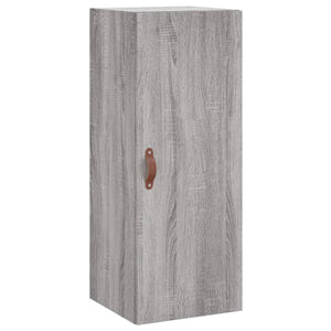 vidaXL Highboard Grey Sonoma 34.5x34x180 cm Engineered Wood