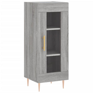 vidaXL Highboard Grey Sonoma 34.5x34x180 cm Engineered Wood