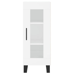 vidaXL Highboard White 34.5x34x180 cm Engineered Wood