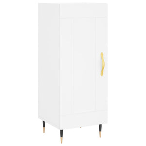 vidaXL Highboard White 34.5x34x180 cm Engineered Wood