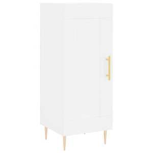 vidaXL Highboard White 34.5x34x180 cm Engineered Wood