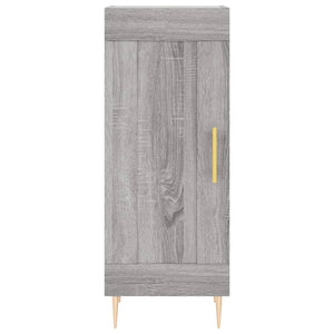 vidaXL Highboard Grey Sonoma 34.5x34x180 cm Engineered Wood