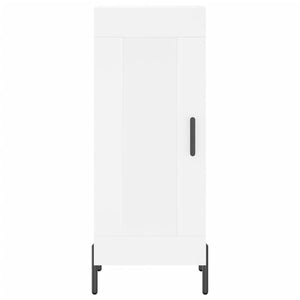 vidaXL Highboard White 34.5x34x180 cm Engineered Wood