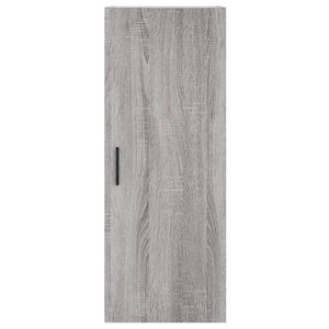 vidaXL Highboard Grey Sonoma 34.5x34x180 cm Engineered Wood