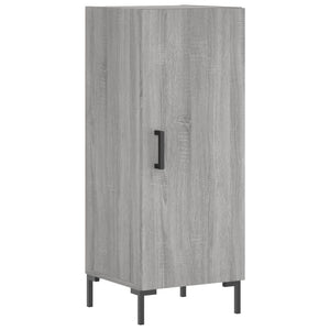 vidaXL Highboard Grey Sonoma 34.5x34x180 cm Engineered Wood