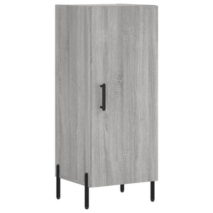 vidaXL Highboard Grey Sonoma 34.5x34x180 cm Engineered Wood