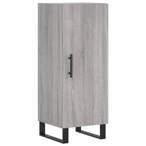 vidaXL Highboard Grey Sonoma 34.5x34x180 cm Engineered Wood