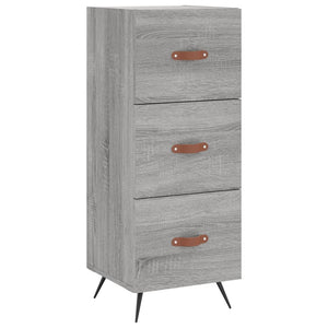 vidaXL Highboard Grey Sonoma 34.5x34x180 cm Engineered Wood