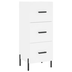 vidaXL Highboard White 34.5x34x180 cm Engineered Wood