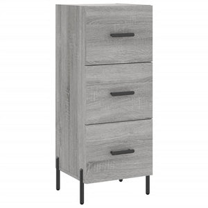 vidaXL Highboard Grey Sonoma 34.5x34x180 cm Engineered Wood