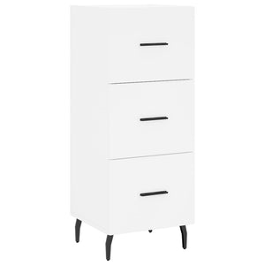 vidaXL Highboard White 34.5x34x180 cm Engineered Wood