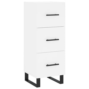 vidaXL Highboard White 34.5x34x180 cm Engineered Wood