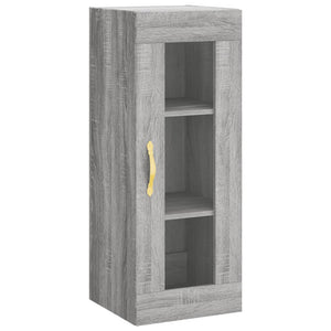 vidaXL Highboard Grey Sonoma 34.5x34x180 cm Engineered Wood