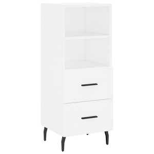 vidaXL Highboard White 34.5x34x180 cm Engineered Wood