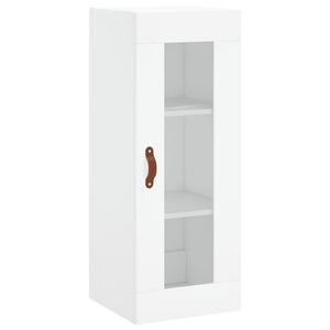 vidaXL Highboard White 34.5x34x180 cm Engineered Wood