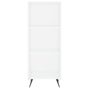 vidaXL Highboard White 34.5x34x180 cm Engineered Wood